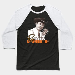 Ray Price // Country Icon Tribute Baseball T-Shirt